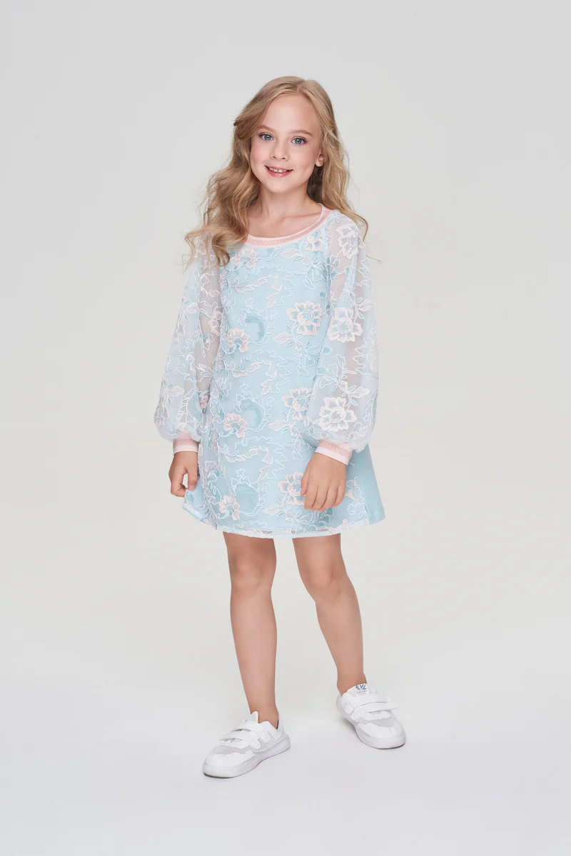 Choupette Mint & ecru lace dress Choupette Mint & ecru lace dress
